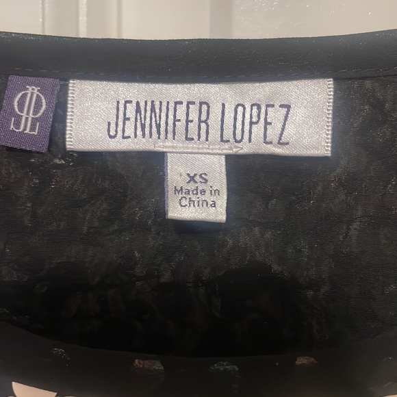 Jenifer Lopez Sequin Top SZ XS - Picture 2 of 6
